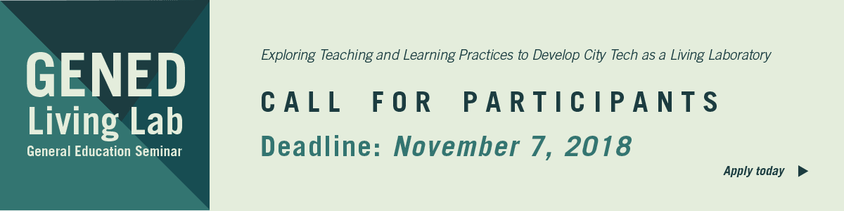 Living Lab Gen Ed Seminar